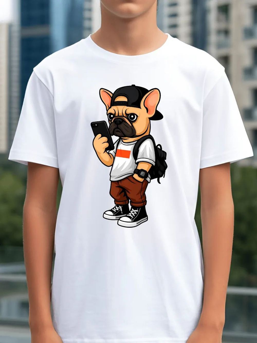 Термонаклейка на одежду с волком