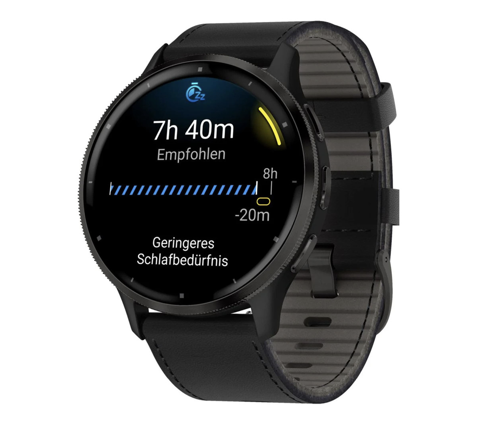 Умные часы Garmin Venu 3 Black with Black Buckle (010-02784-51)