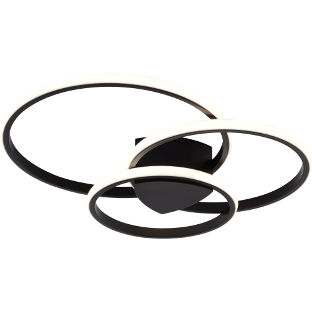 Светильник потолочный светодиодный Rivoli Milena 6141-101 LED 106 Вт 3000 - 6000 К с пультом