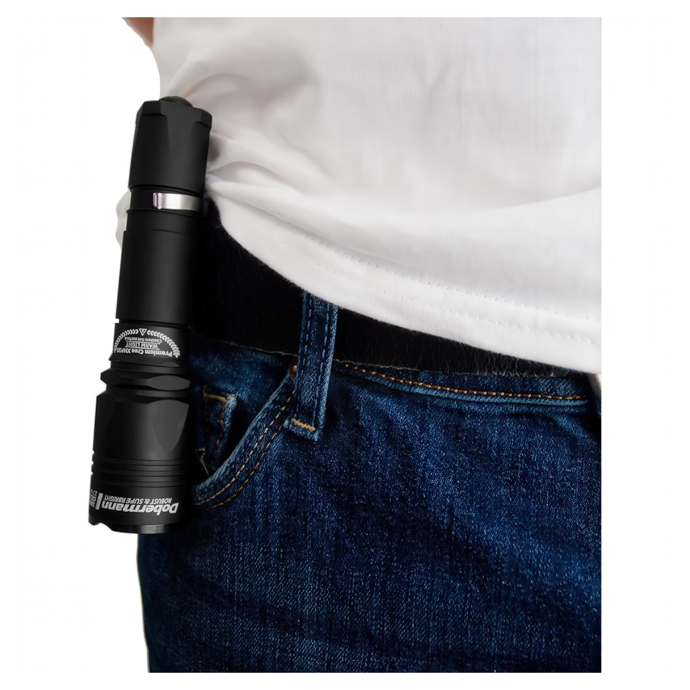 Тактический фонарь Armytek Dobermann Pro XHP35 HI — работа на различных типах аккумуляторов