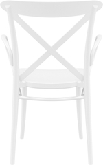 Кресло пластиковое Siesta Contract Cross XL, белый