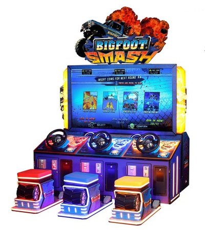 Аркадный симулятор гонок «Bigfoot Smash»