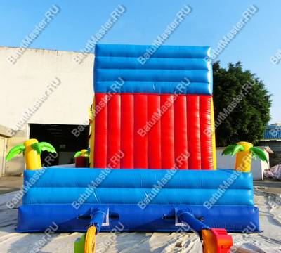 Надувная горка "Остров пиратов"