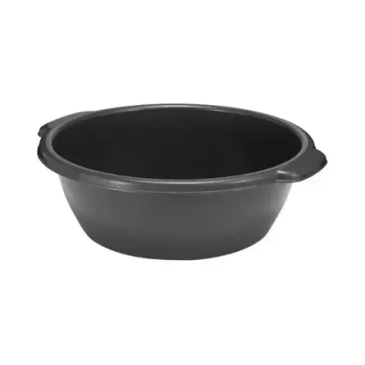 Таз овальный 17,5л (темно-серый)