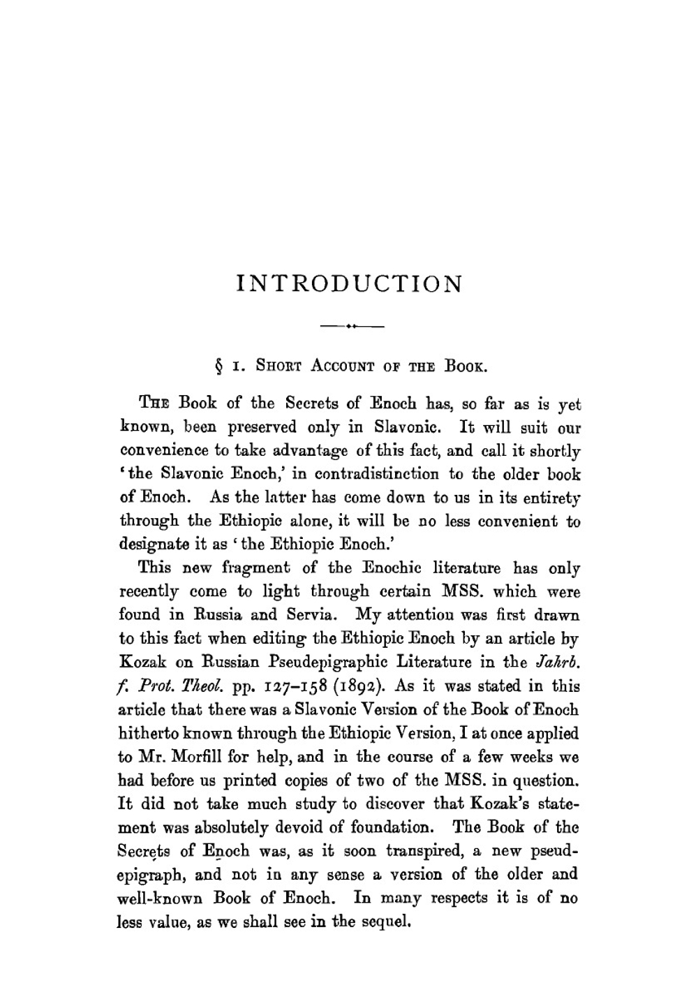 The Book Of The Secrets Of Enoch | M. l'abbé Trochon
