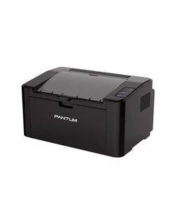 Pantum P2500W, Printer, Mono laser, А4, 22 ppm (max 15000 p/mon), 600 MHz, 1200x1200 dpi, 128 MB RAM, paper tray 150 pages, USB, WiFi, start. cartridge 1600 pages (black)
