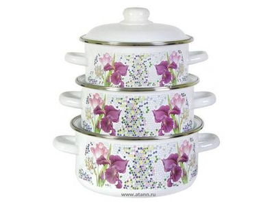 Набор кастрюль "Мозаика" №05