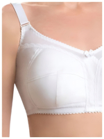 Бюстгальтер ортопедический для фиксации экзопротезов молочной железы 95H белый
