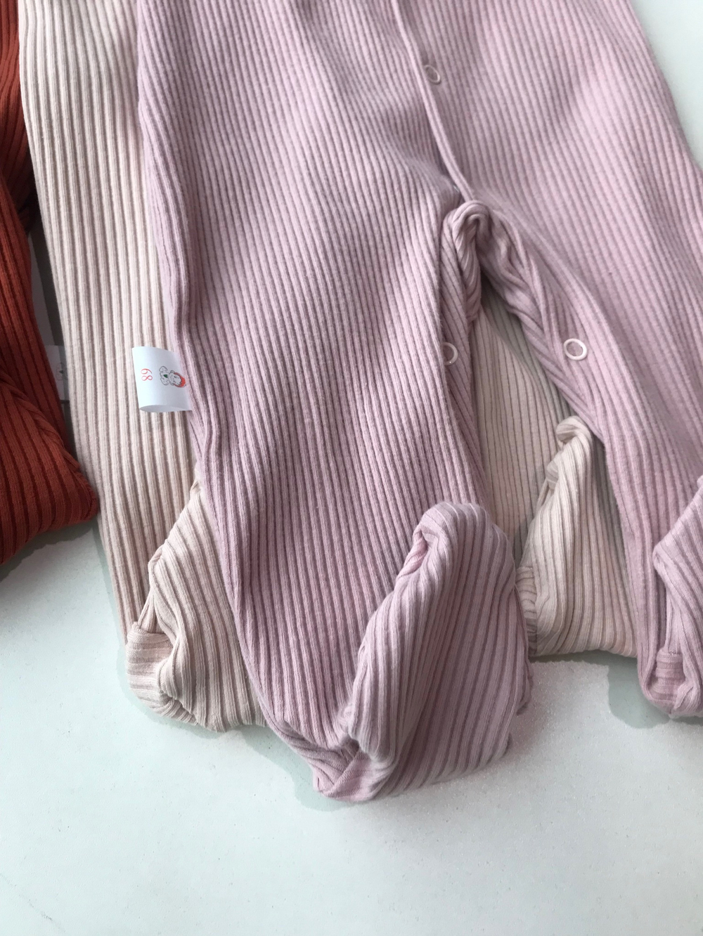 Комбинезон Бордовый рубчик (Малышеево) Арт: 952 (Размер: 68)