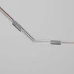 Угол-соединитель 135° встраиваемый под ГКЛ 12,5мм Maytoni Exility TRA034CLO-42.12W