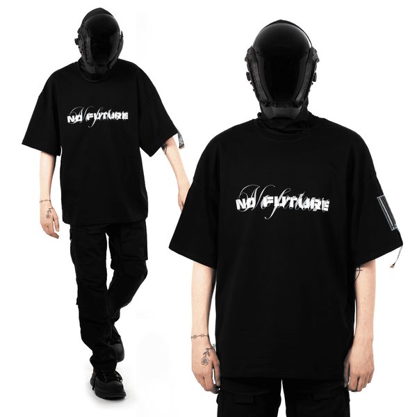 Футболка No Future Kimono черная - фото 2