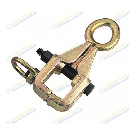 Вытяжной зажим самозатягивающийся поперек 2т по прямой 3т