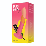 Яркий фаллоимитатор Romp Dizi с присоской - 18 см. (Цвет: оранжевый)