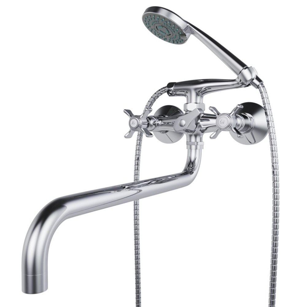 Смеситель для ванны и умывальника 1/2 кер. MIXLINE ML30-021 "Classic"