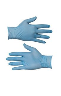 Перчатки защитные Gentle Touch (Джентл Тач) 50 пар голубые, арт. 8.308
