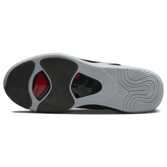 Джордан Tatum 1 Баскетбольные кроссовки MID Топ Черно-красный Мужские