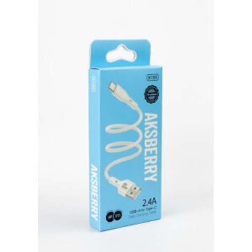 шнур Aksberry X155 для Type-C 2,4A 1м