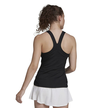 Женский топ теннисный Adidas Tennis Y-Tank Top - черный