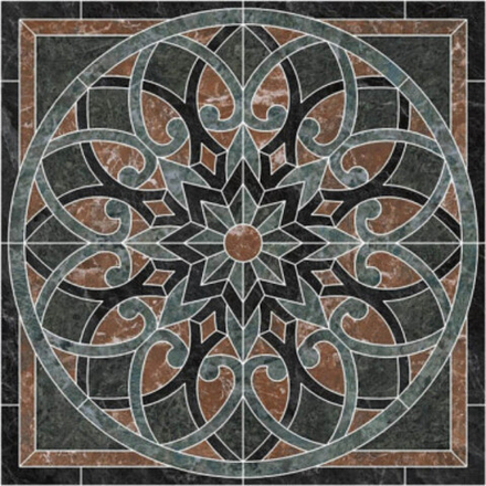 Декор Риальто наборный лаппатированный ID110