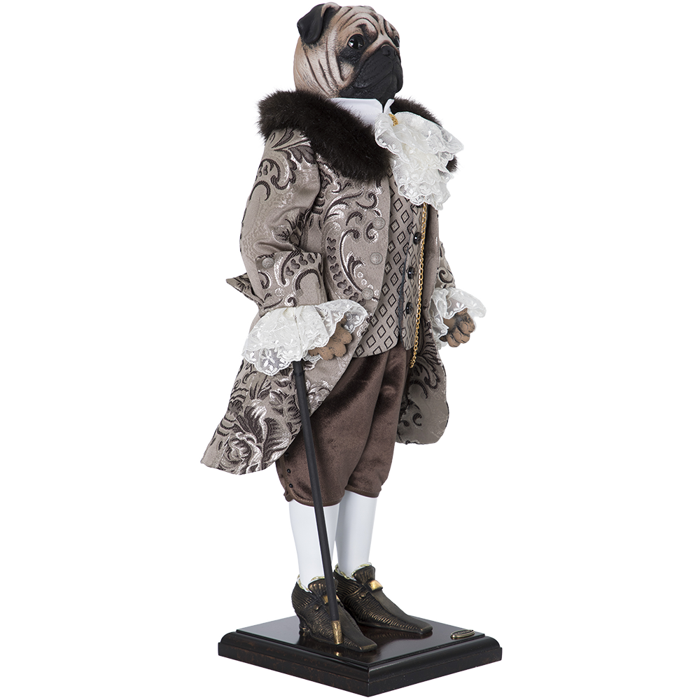 Кукла коллекционная Мопс Джеймс