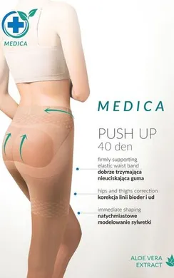 128 Medica Push-Up 40 den Neutro