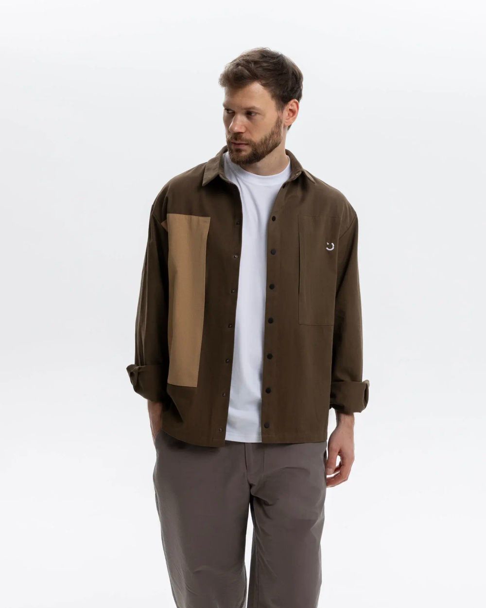 Рубашка Outerkit Outland Craft V2 коричневая