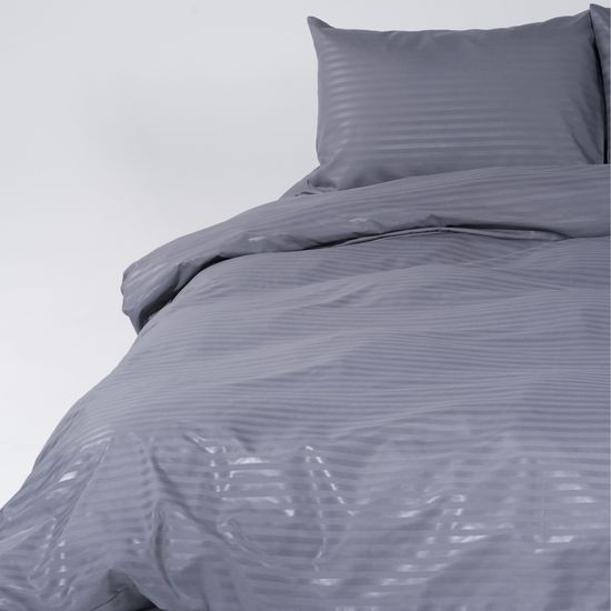 Пододеяльник Ecogri , страйп полисатин  150x215  HOMY