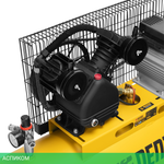 Компрессор Denzel BCV2300/100 желтый/черный (58111)