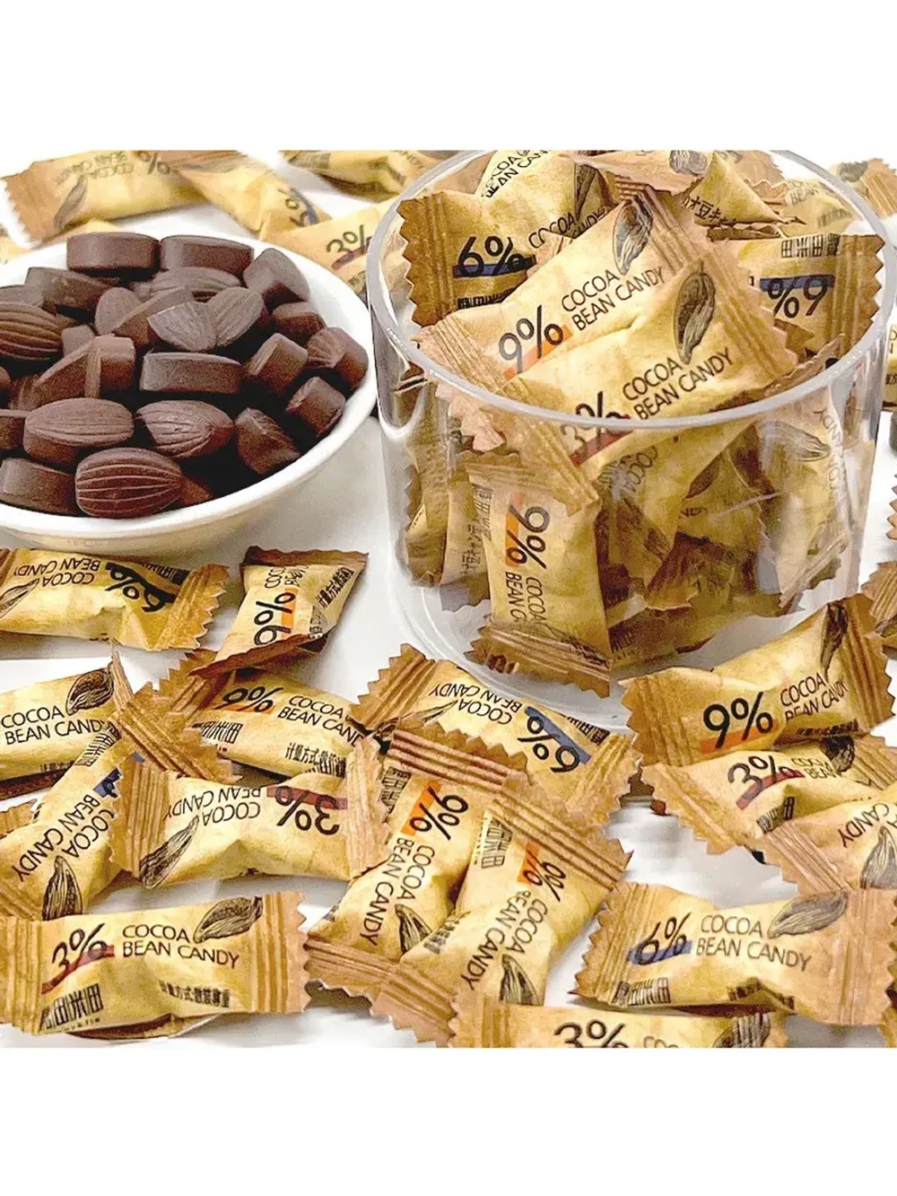 Кофейные конфеты с Какао бобами 6% 55 г