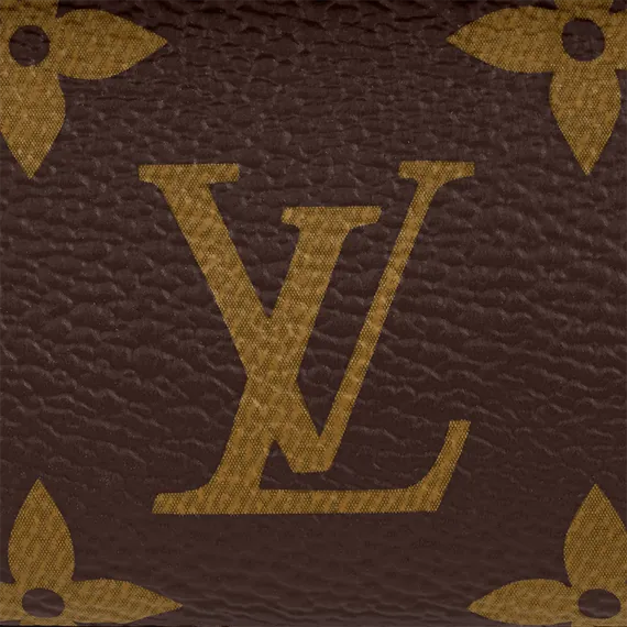 Кошелек на цепочке Louis Vuitton Ivy коричневый