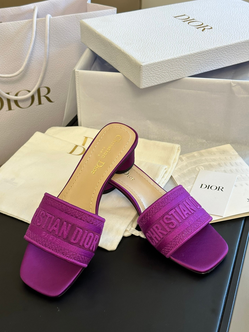 Christian Dior Dway Heeled Slide