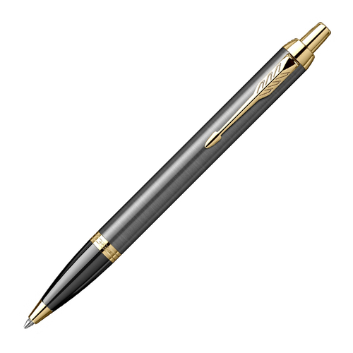 Ручка шариков. Parker IM Premium Grey Core GT (2214613) M син. черн. подар.кор.