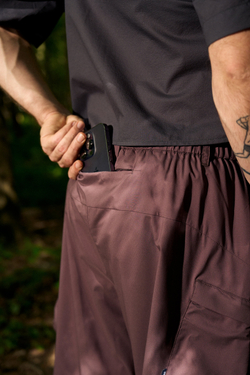 Шорты Nothomme Blue Cargo Shorts Ultra-Light "Dark Red"