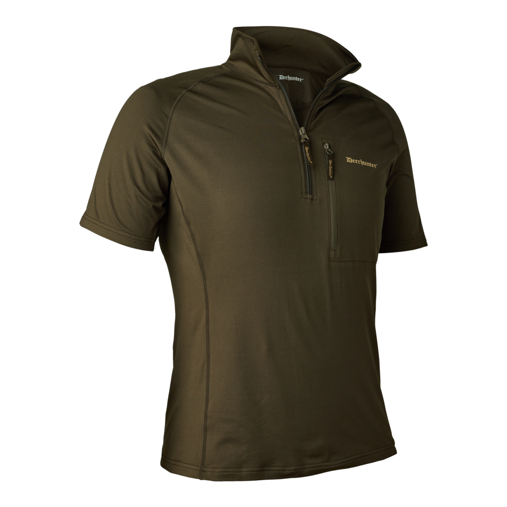 Футболка Deerhunter Insulated with zip-neck (376 Art Green)