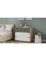 Комод для одежды Гикори джексон 3 ящика 90х45х75 см