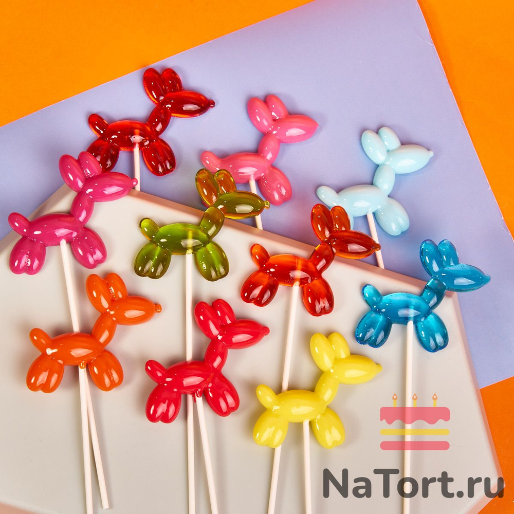 Карамель леденцовая «Собачка» на основе подсластителя изомальт