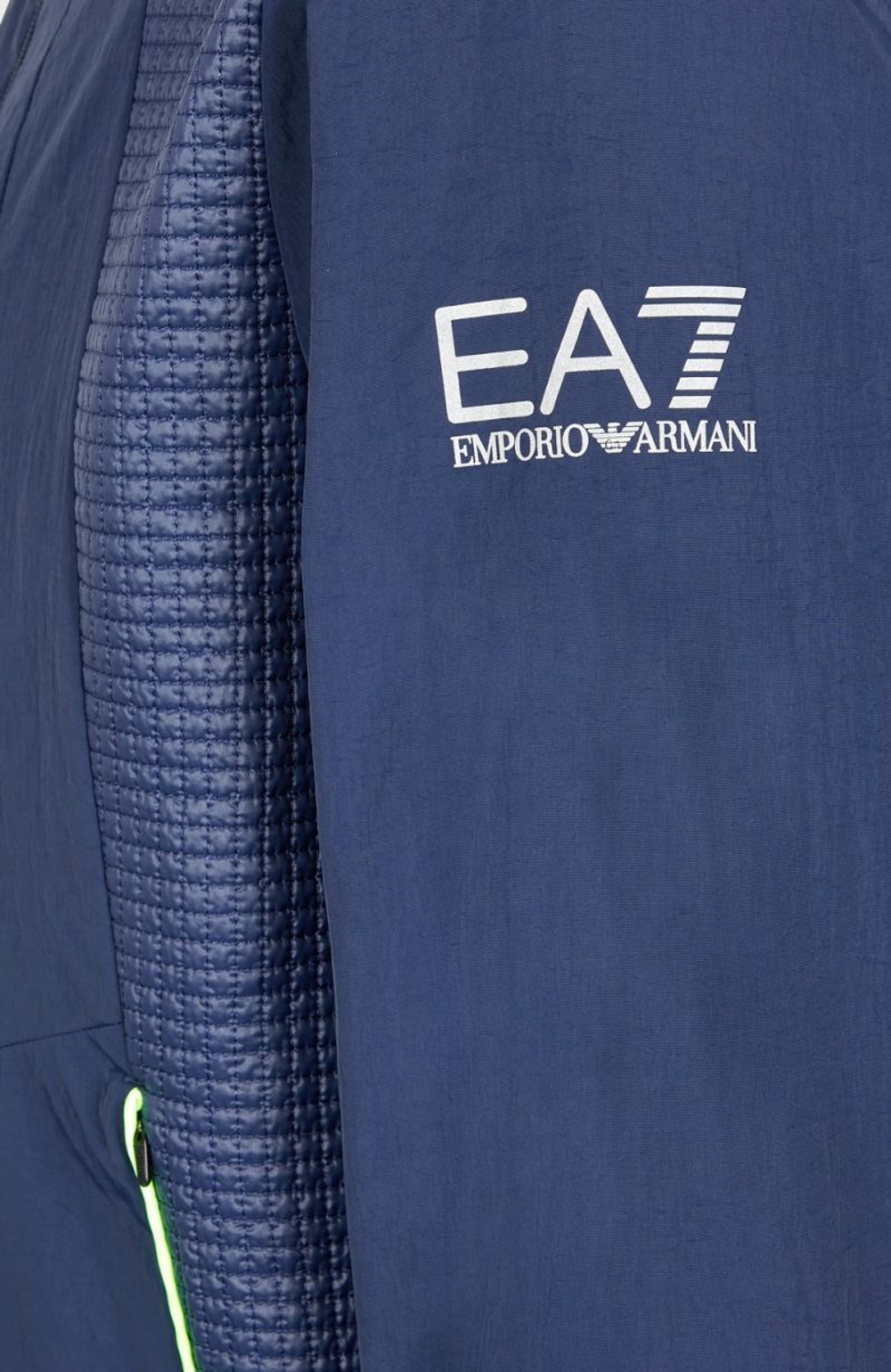 Мужская теннисная куртка EA7 Man Woven Bomber Jacket - небесный