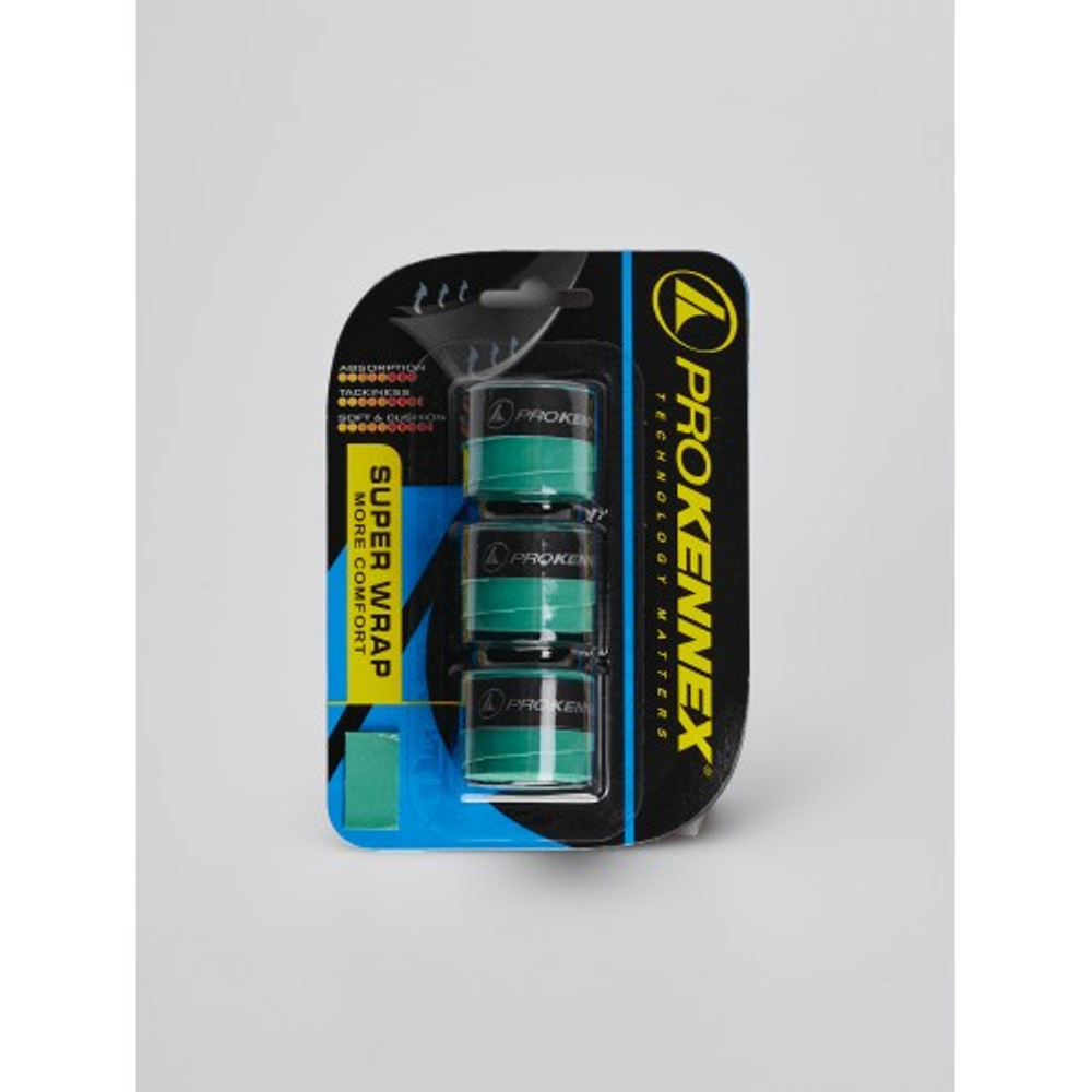 Аксессуары для тенниса Намотка овергрип PROKENNEX SUPER WRAP .