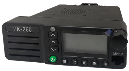 Радиостанция мобильная РК-260 VHF с интерфейсным кабелем под шлюз RoIP