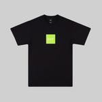  Футболка мужская HUF Essentials Box Logo артикул:TS01666-BLACK - купить в магазине Дайс