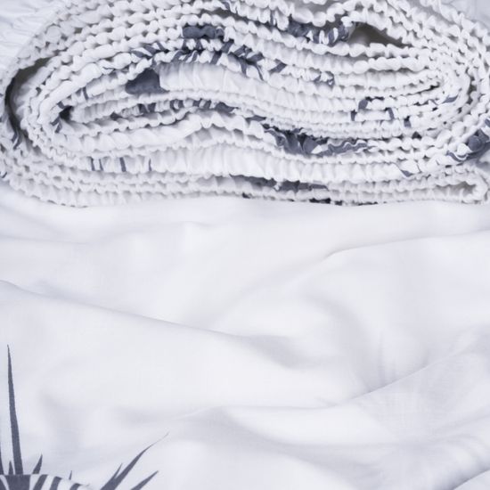 КПБ  Fiori 2, 1.5  спальный, 70х70, подод 160х220. простыня  140х200х30.  DOMTEKC