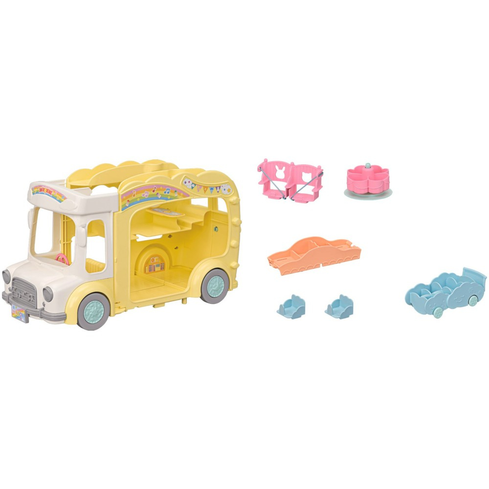 Epoch 5744 — Sylvanian Families «Разноцветный автобус для детского сада» 5744 — фото 3