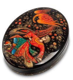 Народные промыслы ШК-45/15 Шкатулка «Жар-птица» Орлова