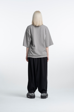 Футболка oversize из легкого трикотажа