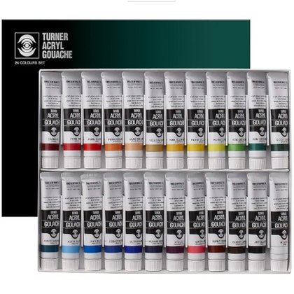 Turner акриловая гуашь 20 цветов 20 мл