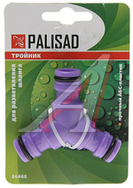 ТРОЙНИК ШТУЦЕРНЫЙ PALISAD ПЛАСТМАССОВЫЙ ДЛЯ РАЗВЕТВЛЕНИЯ ИЛИ СОЕДИНЕНИЯ 66468