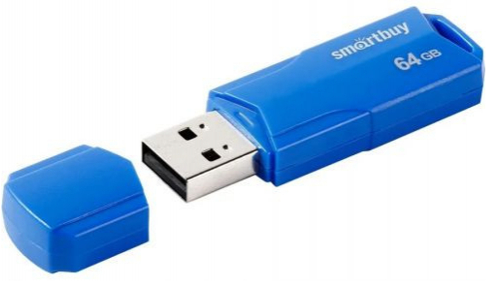 64GB USB Smartbuy Clue blue