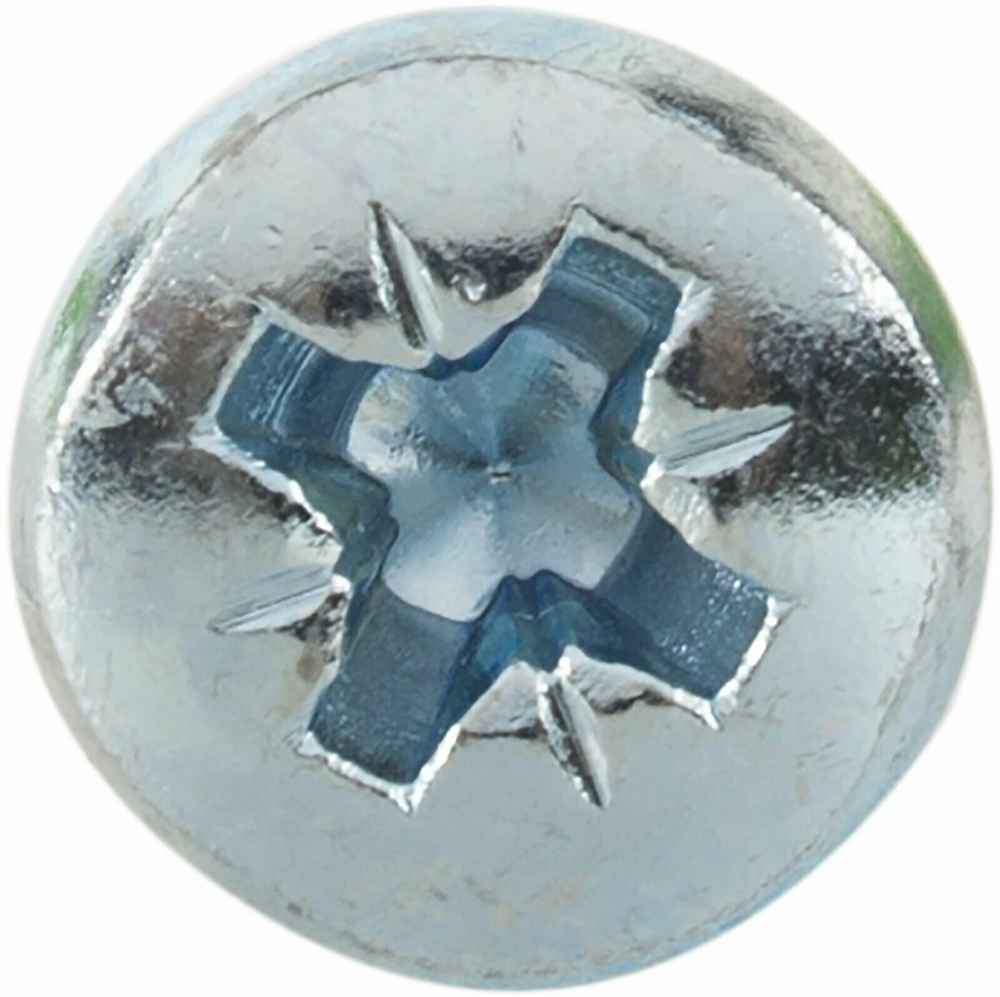 ВИНТ СТРОЙБАТ С ПОЛУКР/ГОЛОВОЙ ОЦИНК DIN 7985 М 6Х50 6ШТ