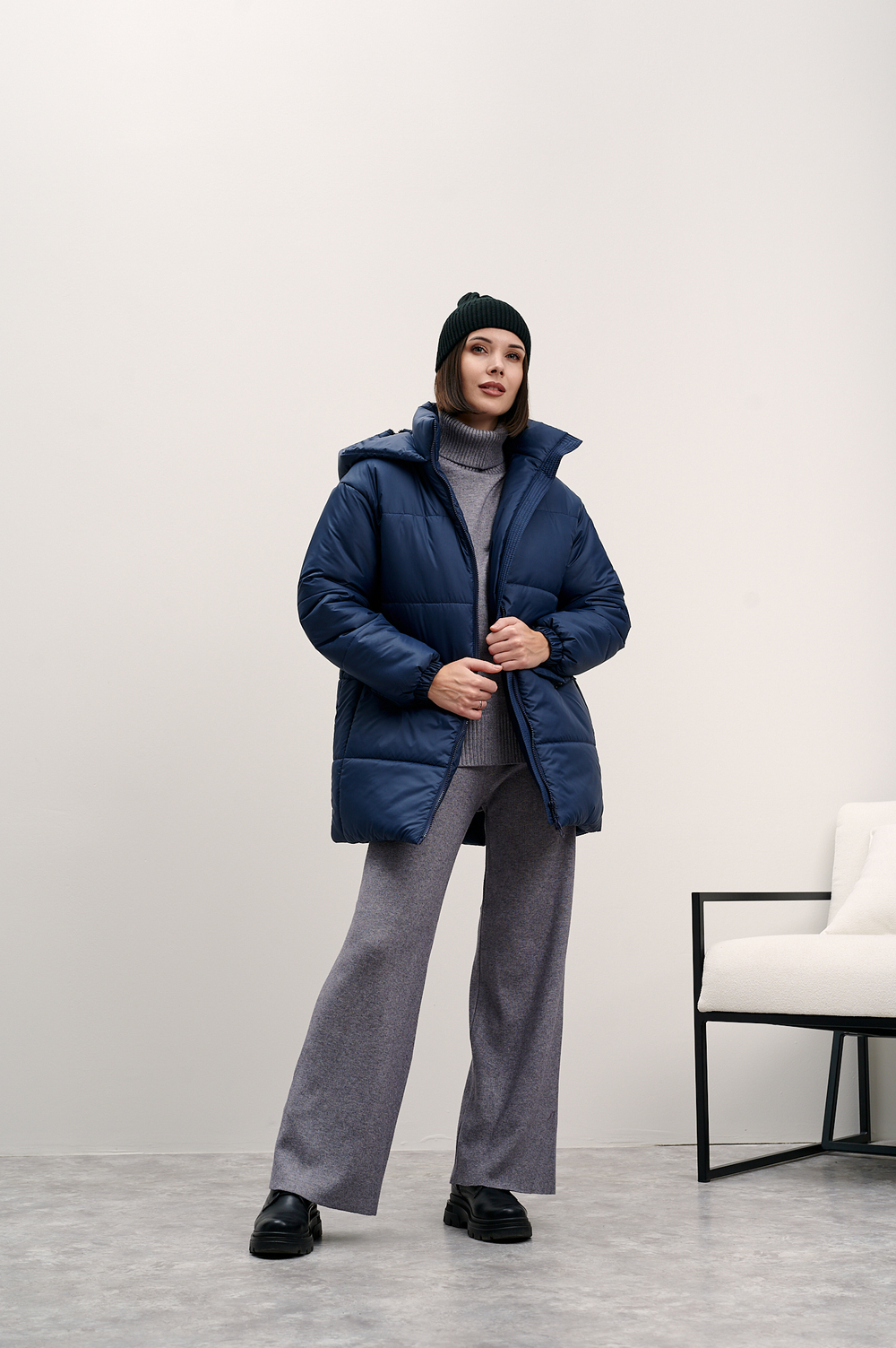 Куртка женская  "Сноу" синий