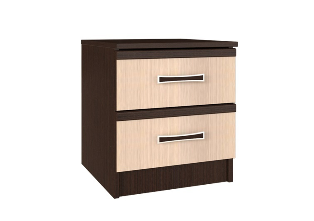 Тумба прикроватная с ящиками Сакура, венге/лоредо
